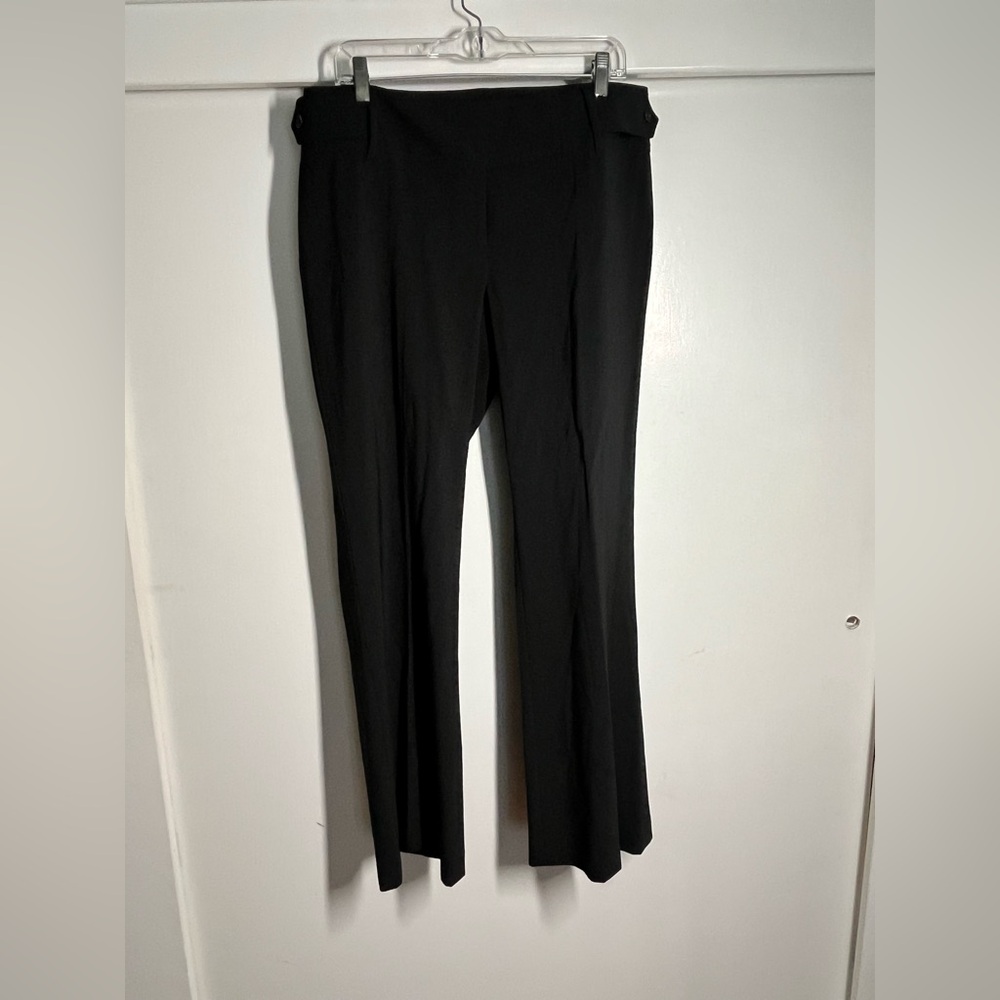 Vintage Body by Victoria Classic Flare Black Slacks